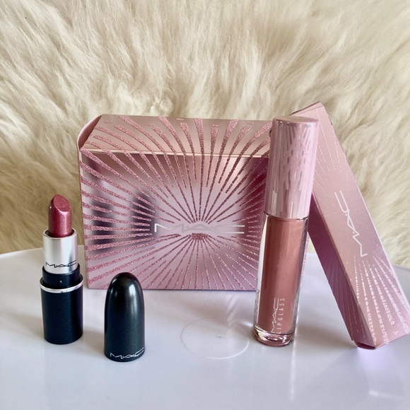 MAC Cosmetics Other - 🌸HPx3!🌸MAC Frosted Firework Lipglass-Twinsies 3 Piece Set